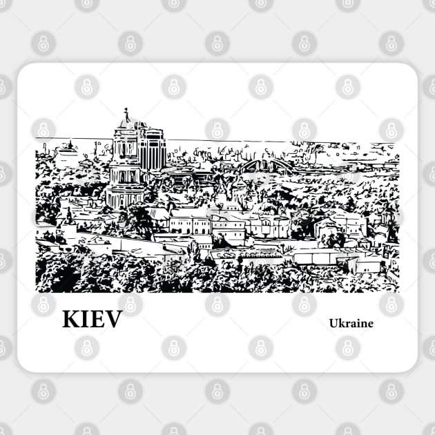 Kiev Ukraine Sticker by Lakeric